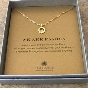 New!  Dog Eared Claddaugh 14k gold necklace!